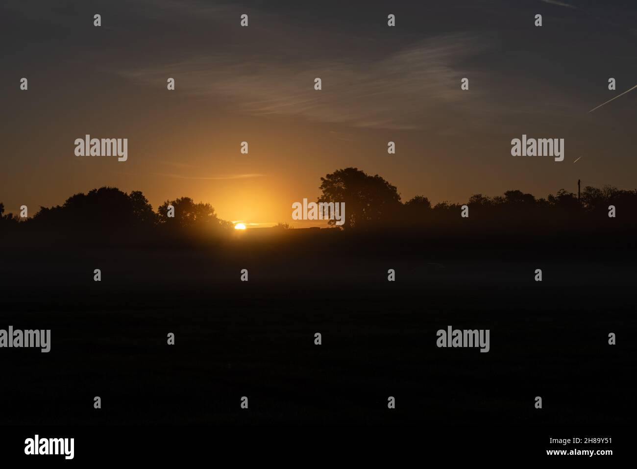 Alba Foto Stock