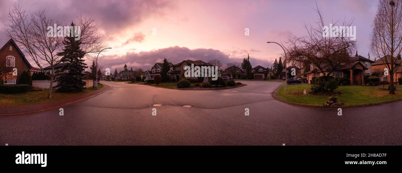 Fraser Heights, Surrey, Greater Vancouver, BC, Canada. Foto Stock