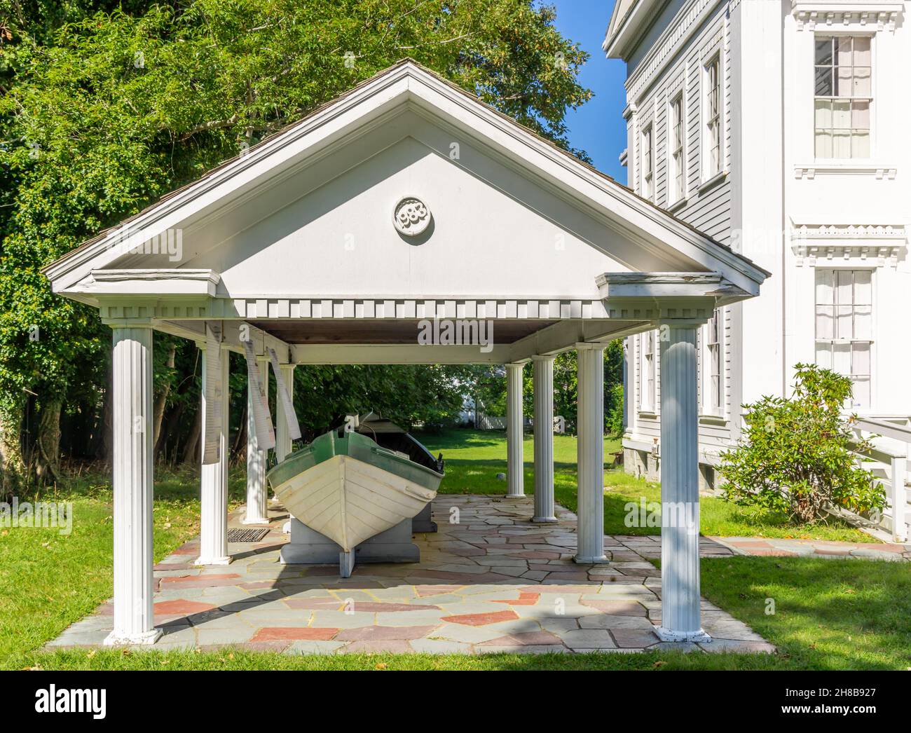 Il museo storico e delle balene di Sag Harbor Foto Stock