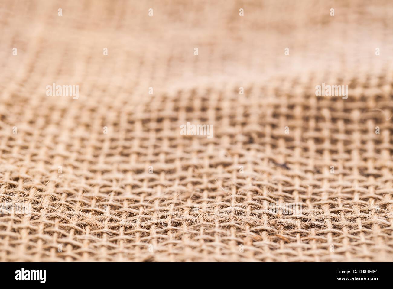 Superficie di iuta Foto Stock