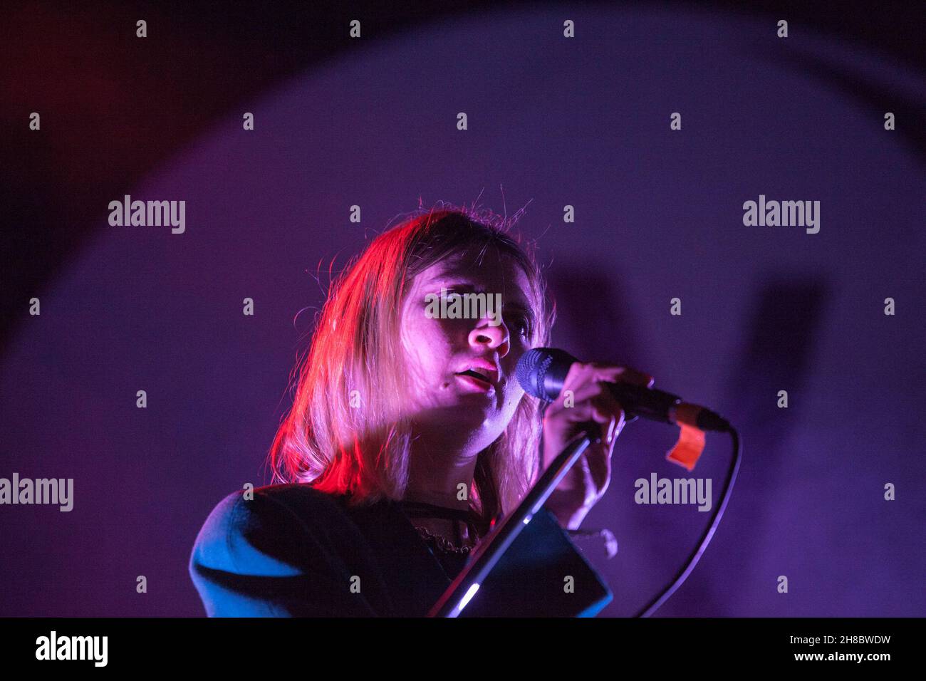 Bologna, Italia. 28 novembre 2021. La band automatica ha accompagnato in tour la band punk svedese Viagra Boys. (Foto di Carlo Vergani/Pacific Press) Credit: Pacific Press Media Production Corp./Alamy Live News Foto Stock