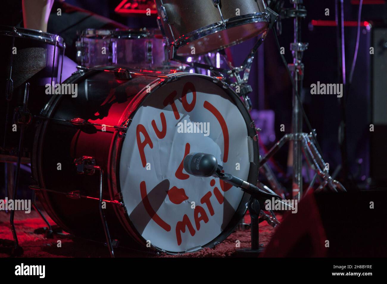 28 novembre 2021, Bologna, Italia: La band automatica ha accompagnato in tour la band punk svedese Viagra Boys. (Credit Image: © Carlo Vergani/Pacific Press via ZUMA Press Wire) Foto Stock