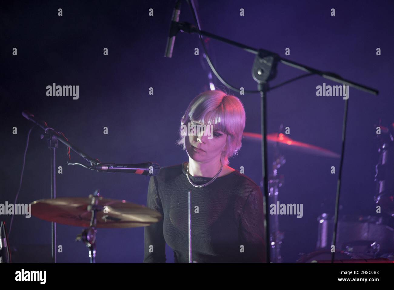 28 novembre 2021, Bologna, Italia: La band automatica ha accompagnato in tour la band punk svedese Viagra Boys. (Credit Image: © Carlo Vergani/Pacific Press via ZUMA Press Wire) Foto Stock