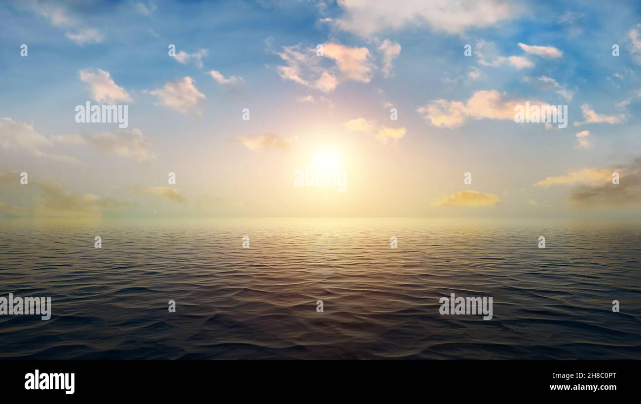 Il sorgere del sole all'alba Foto stock - Alamy