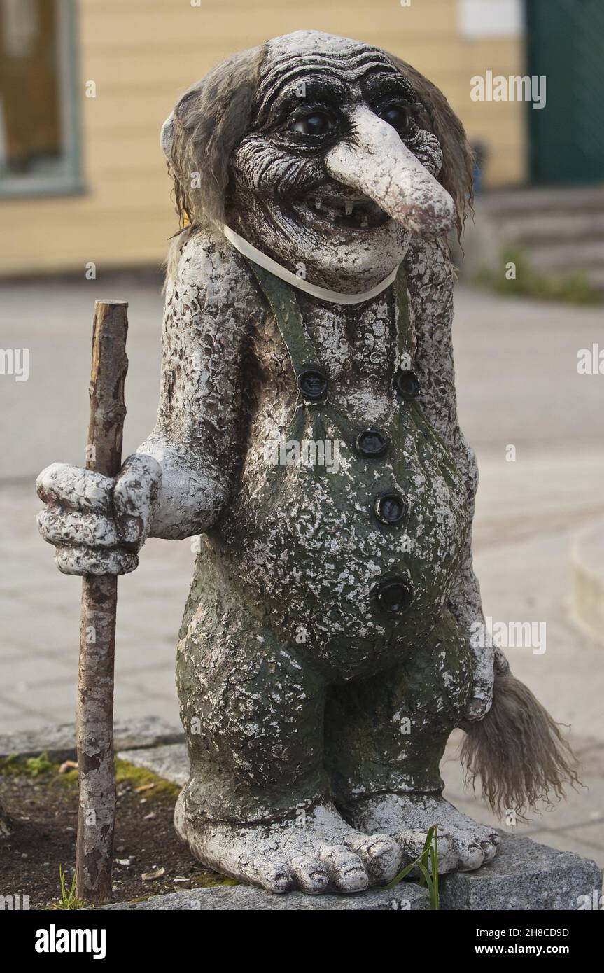 Troll , Norvegia Foto Stock