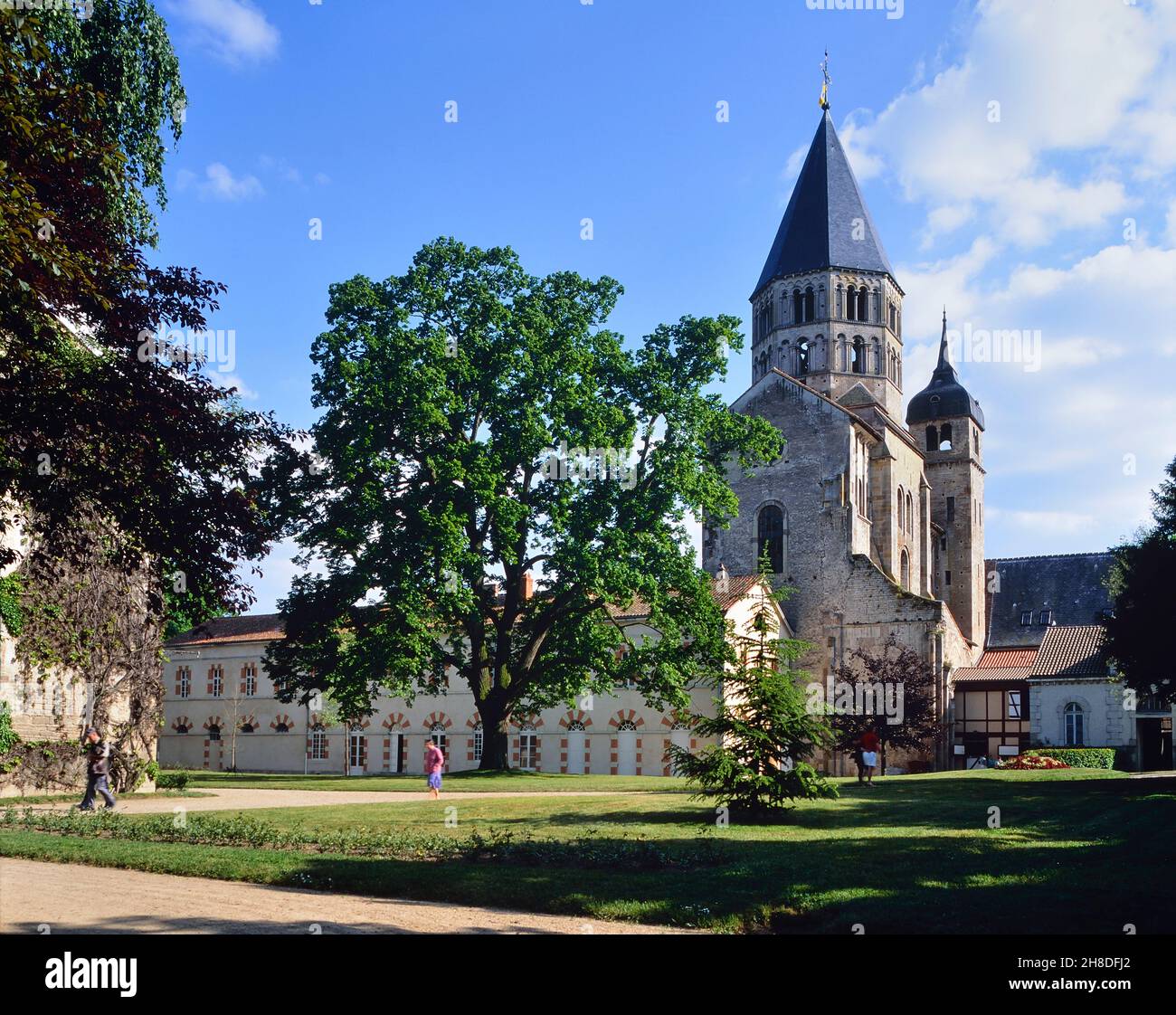Abbaye de Cluny, Cluny Abbey, Cluny, Saône e Loira, Borgogna del Sud, Francia Foto Stock