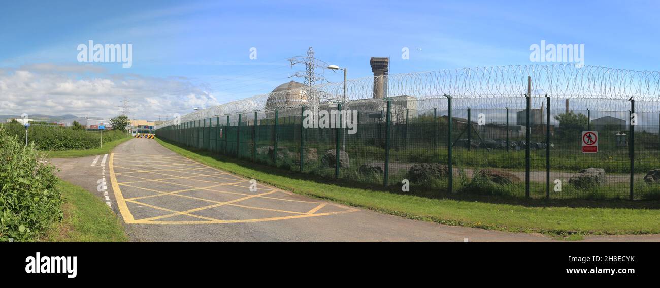 Sellafield Cockcrofts Follies Windscale Fire Foto Stock