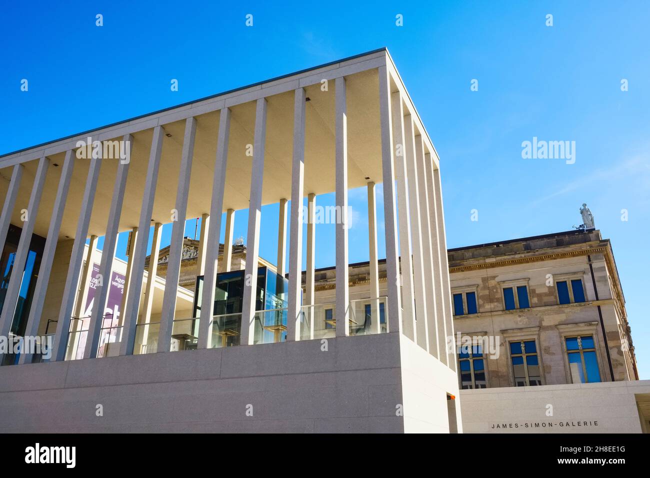 James-Simon-Gallery, Berlino, Germania Foto Stock