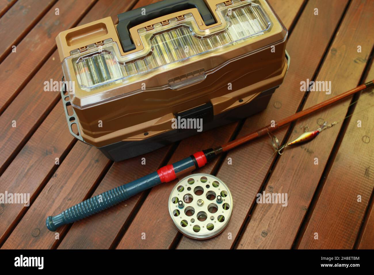Kit Attrezzi Legatura Mosche Colorado Anglers – Scatola E Libro In Legno – 100% Soddisfatto