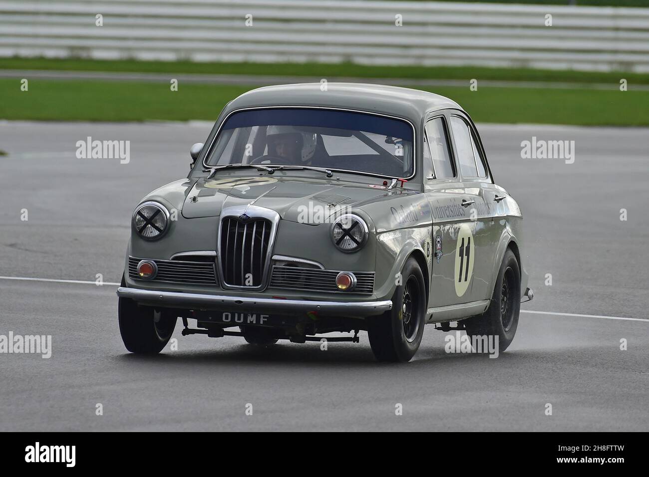 Ding Boston, Riley One-Point-Five, HRDC Jack Sears Trophy, per 1958 a 1966 vetture Touring, 45 minuti di corse con pit stop obbligatorio, Motor Raci Foto Stock