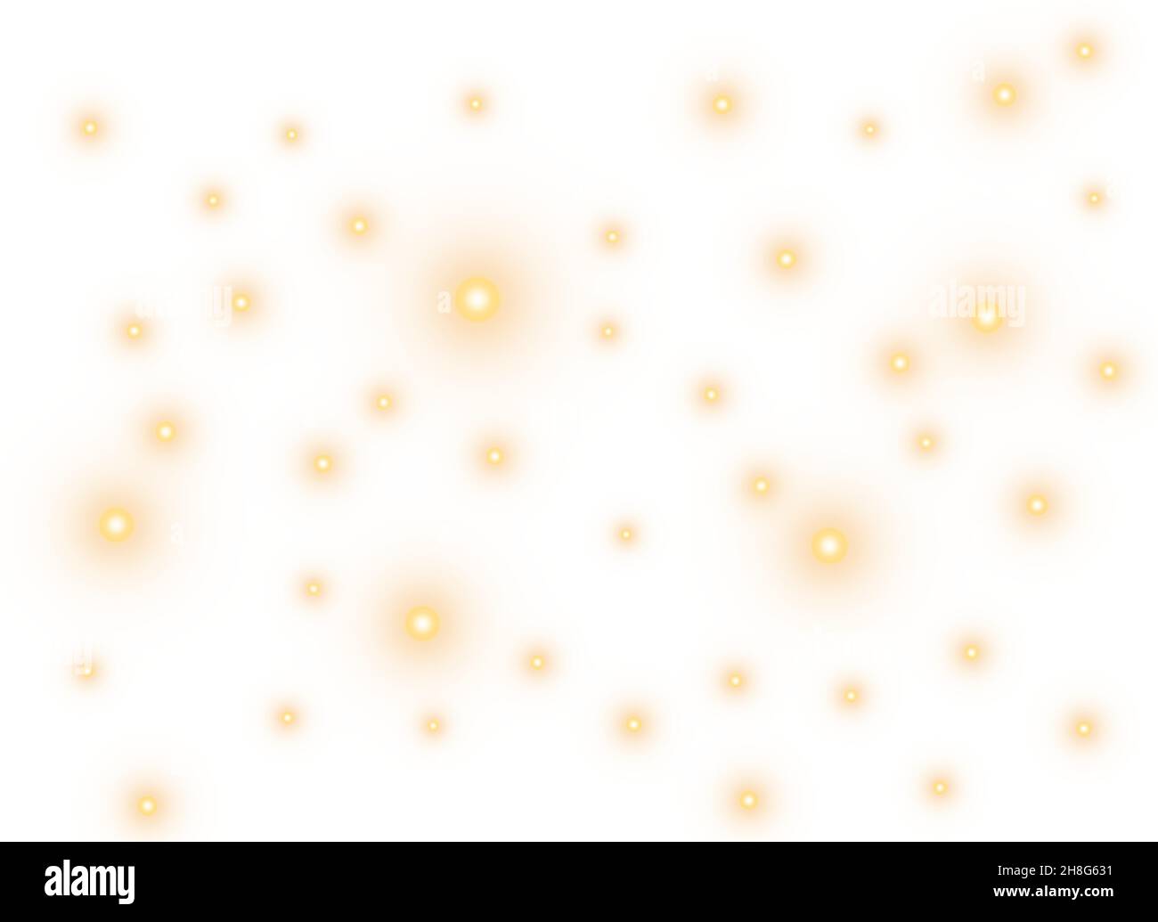 Luce solare un design traslucido speciale dell'effetto luce. Illustrazione del vettore. Illustrazione Vettoriale