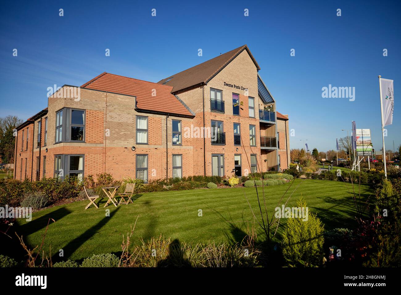 Deans Park Court - Retirement Living Plus - McCarthy Stone Retirement Community Foto Stock