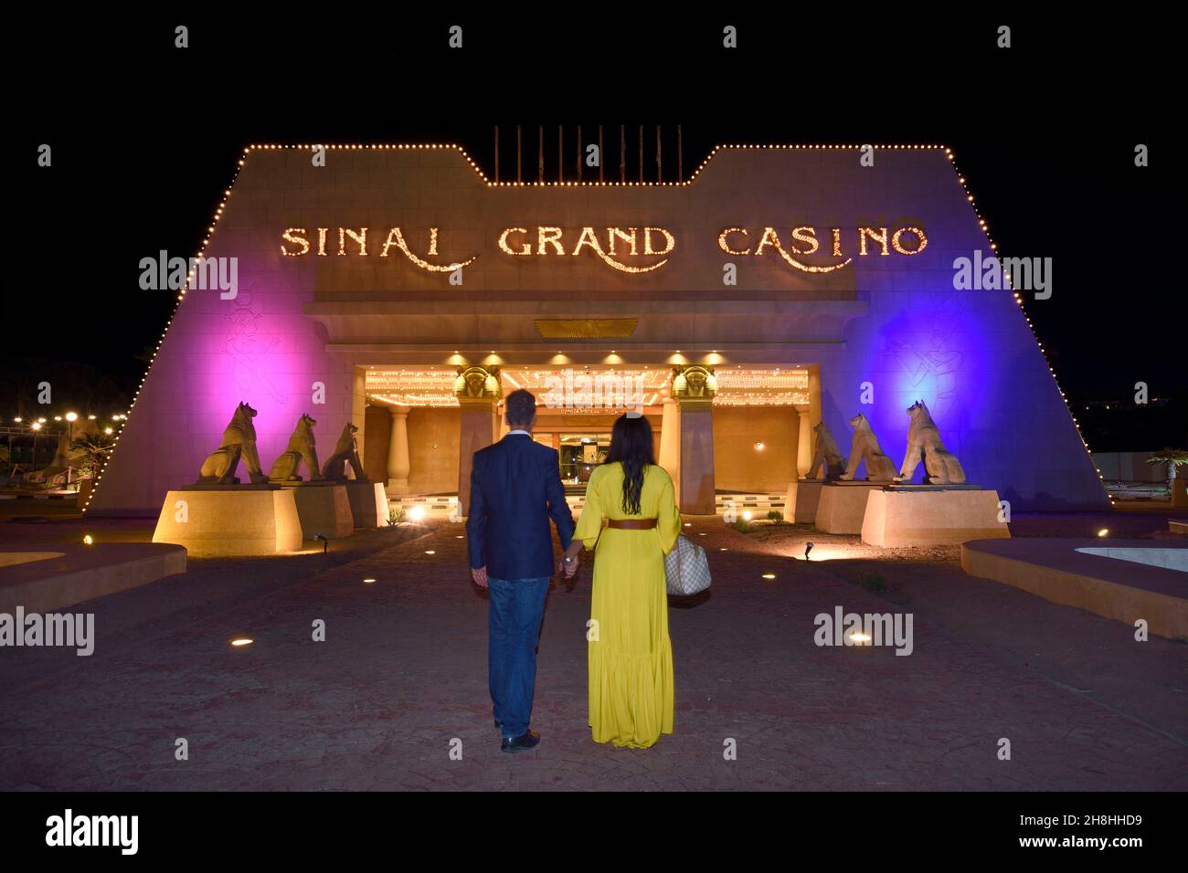 Egitto, Sinai, Sharm el-Sheikh, Sinai Grand Casino Foto Stock