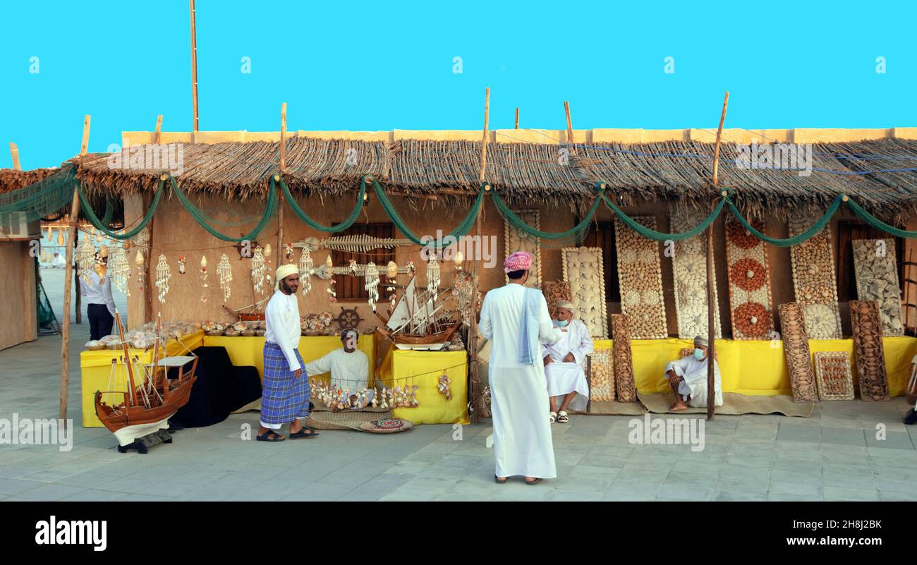 Festival tradizionale del dhow @ KATARA / QATAR Foto Stock