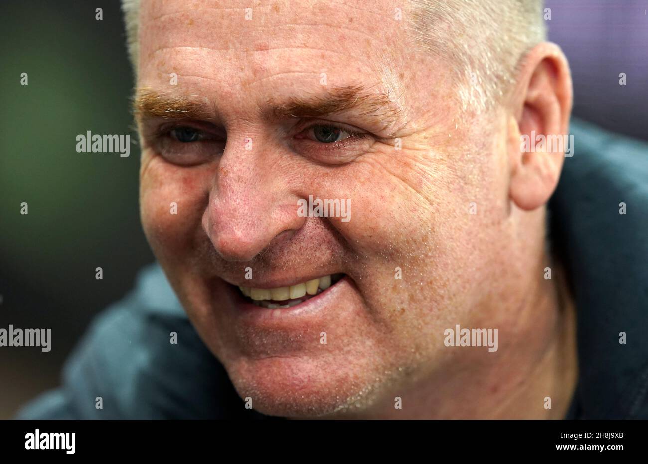 Dean Smith, direttore di Norwich City, prima della partita della Premier League tra Newcastle United e Norwich City al St James' Park, Newcastle. Data foto: Martedì 30 novembre 2021. Foto Stock