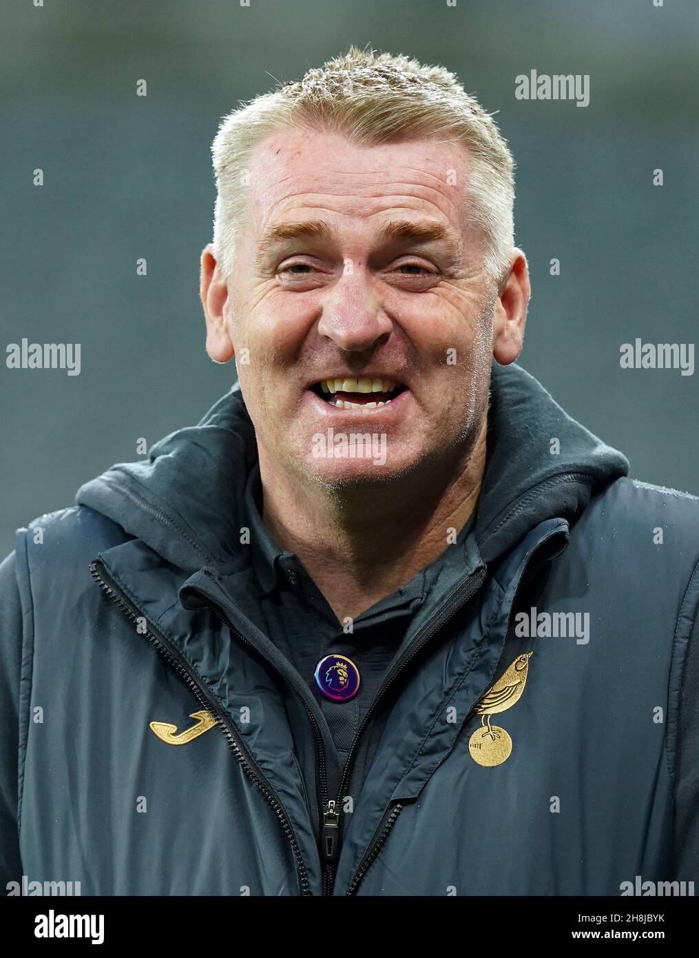 Dean Smith, direttore di Norwich City, prima della partita della Premier League tra Newcastle United e Norwich City al St James' Park, Newcastle. Data foto: Martedì 30 novembre 2021. Foto Stock