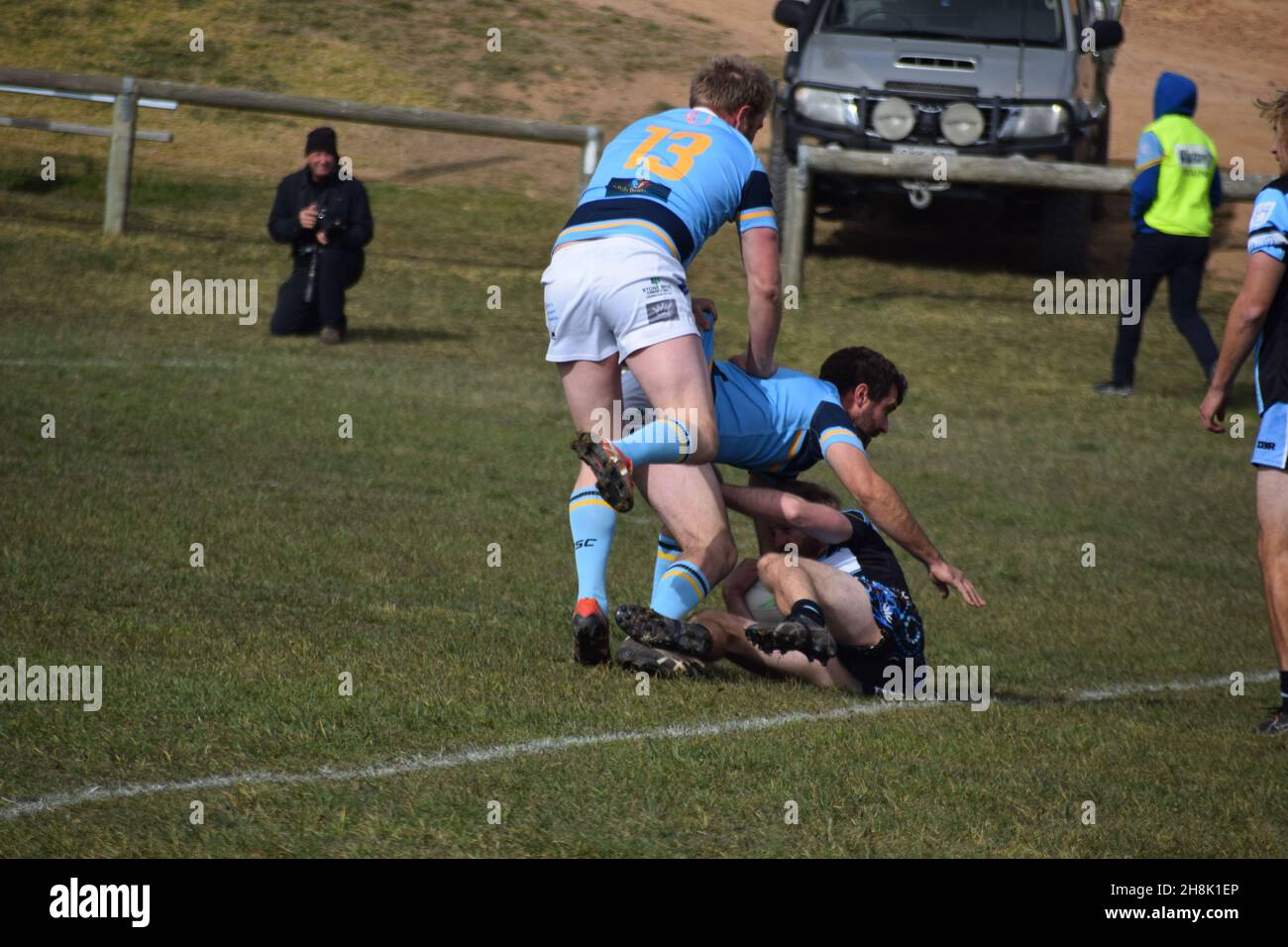 Calcio australiano Foto Stock