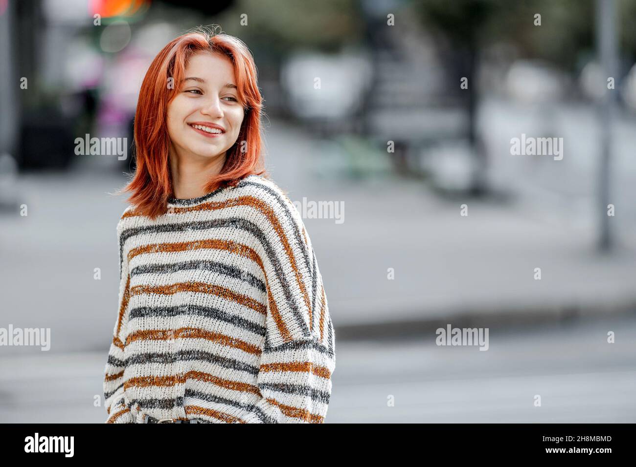 Elegante ragazza ritratto Foto Stock