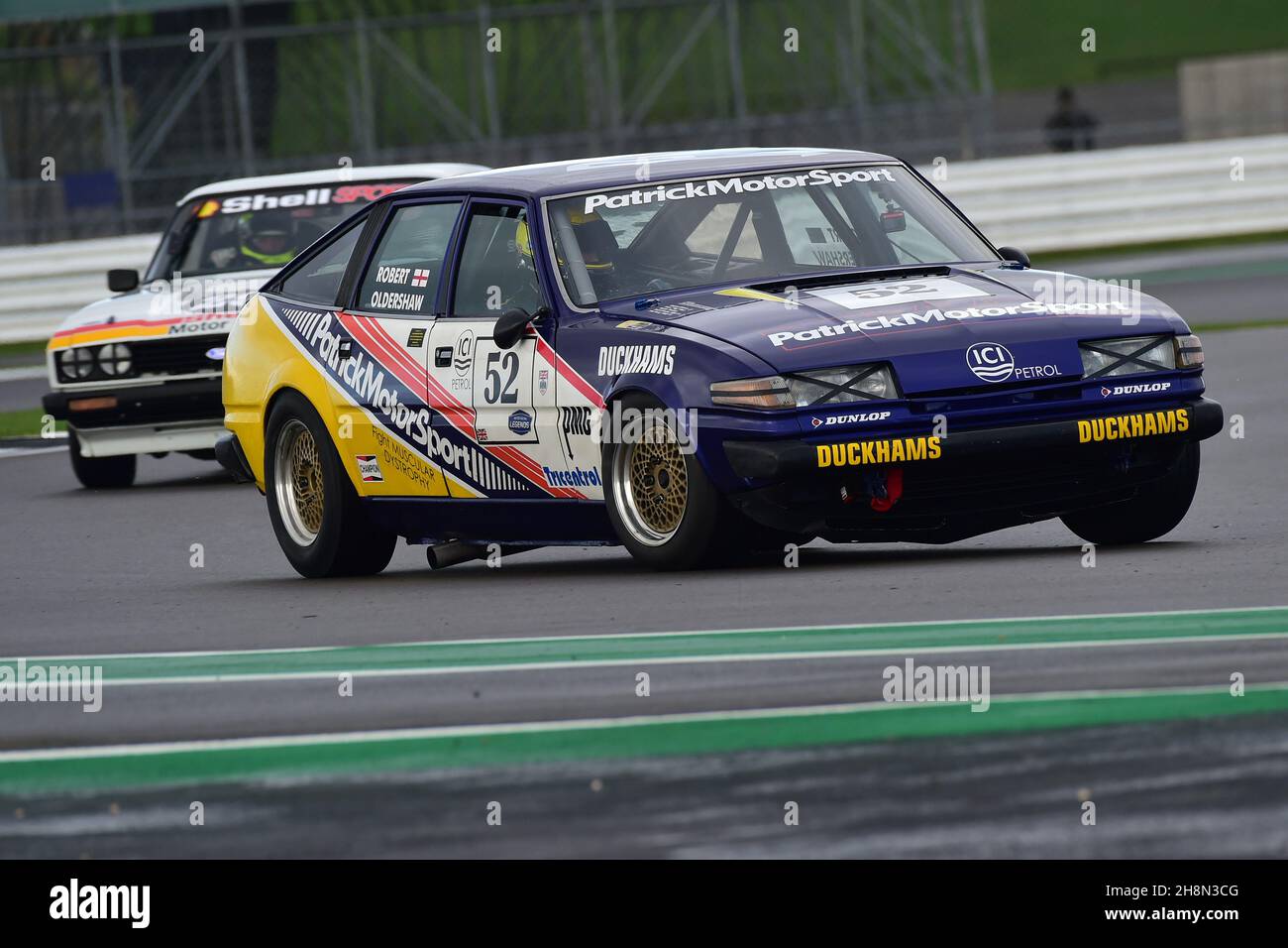 Robert Oldershaw, Rover SD1, Historic Touring Car Challenge, Htcc, in combinazione con il Tony Dron Trophy per Touring Cars, vetture che gareggiavano nel 1970 Foto Stock