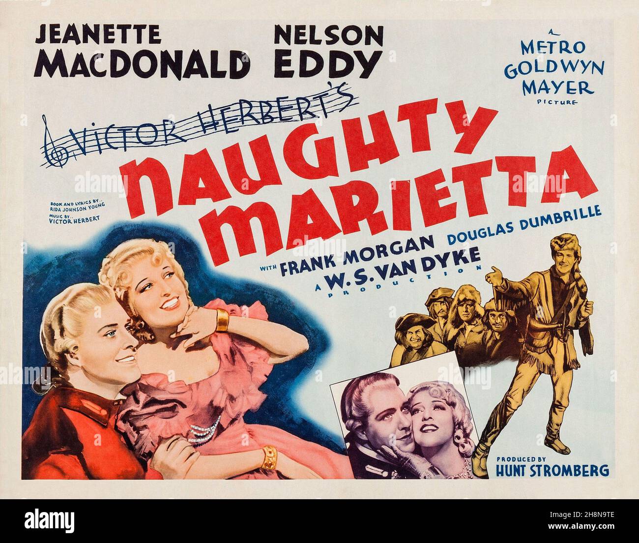 NAUGHTY MARIETTA (1935), DIRETTO DA W. S. VAN DYKE. Credito: M.G.M. / Album Foto Stock