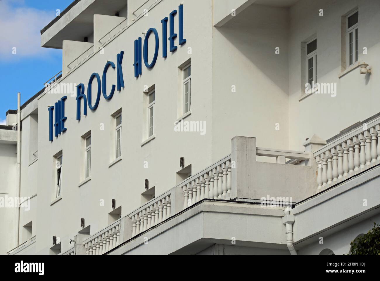 Il Rock Hotel in Gibilterra Foto Stock