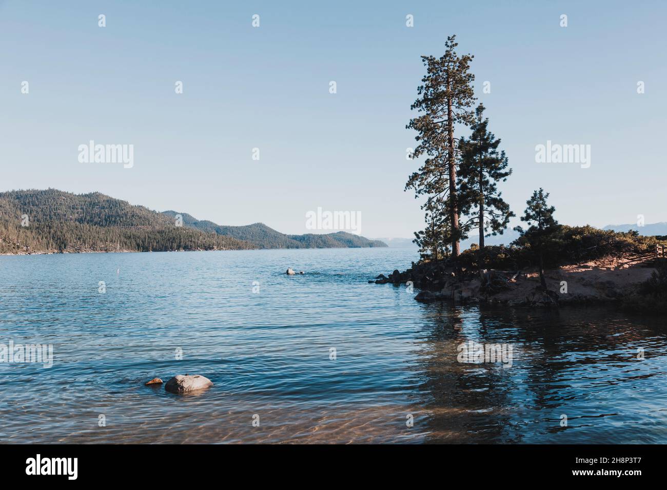 Lago Tahoe, California, USA Foto Stock