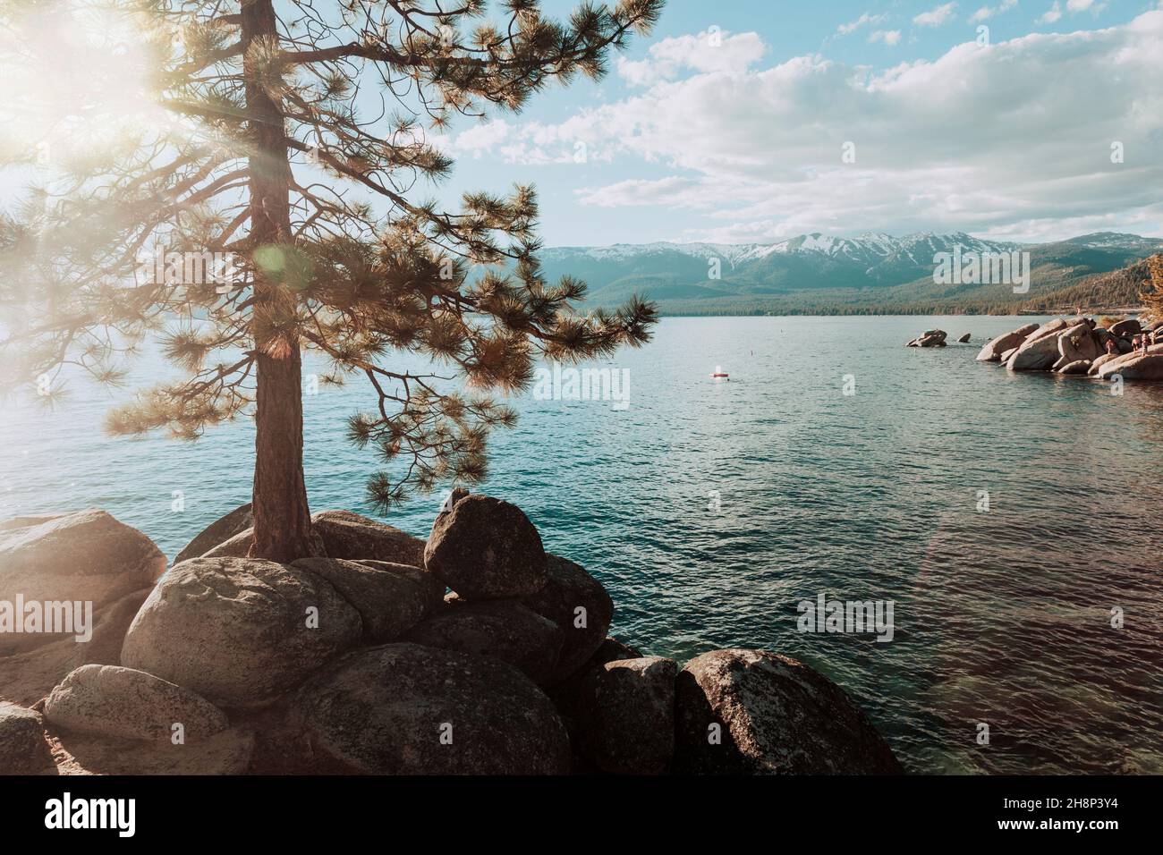 Lago Tahoe, California, USA Foto Stock