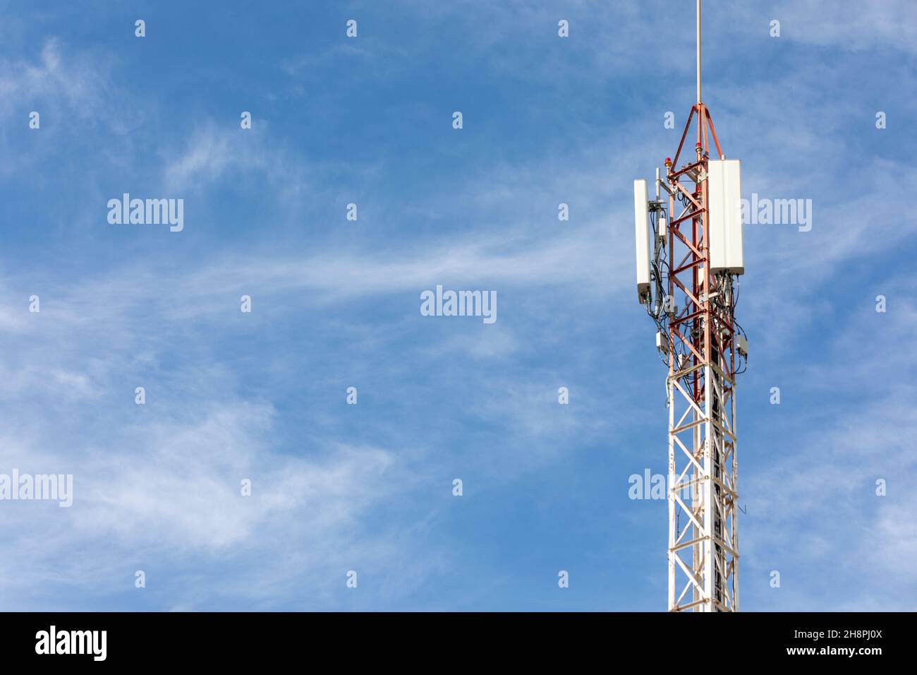Telefono cellulare Tower Foto Stock