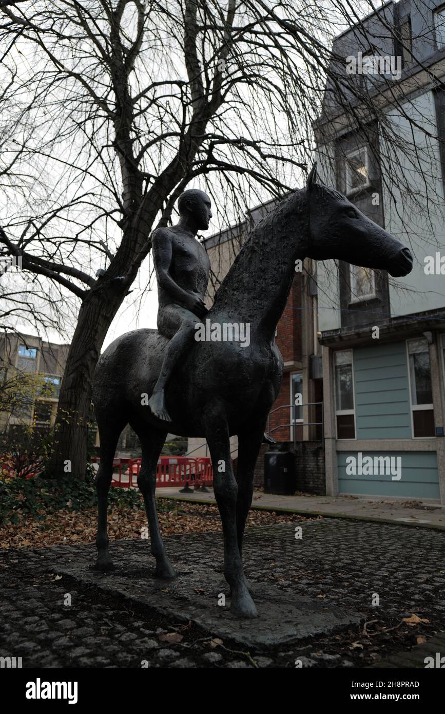 Elisabeth Frink scultura Foto Stock