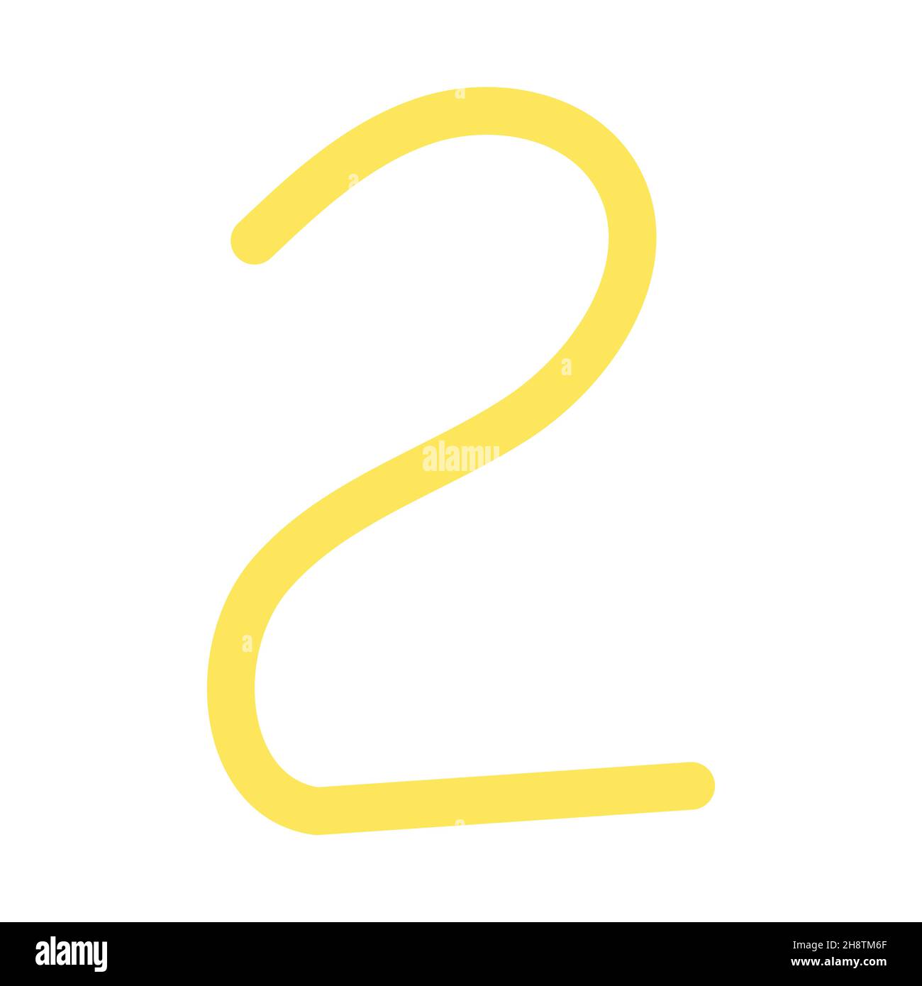 Illustrazione vettoriale di una raccolta di numeri, numeri. Numeri di serie. Cartoni animati. Collezione Illustrazione Vettoriale