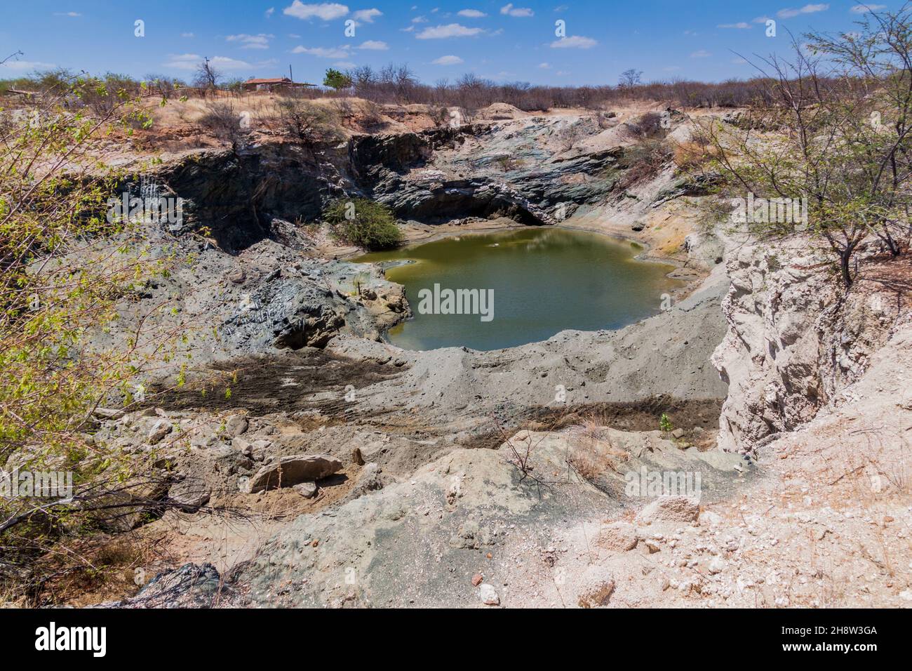 Miniera di vermiculite nello stato di Paraiba in Brasile Foto Stock