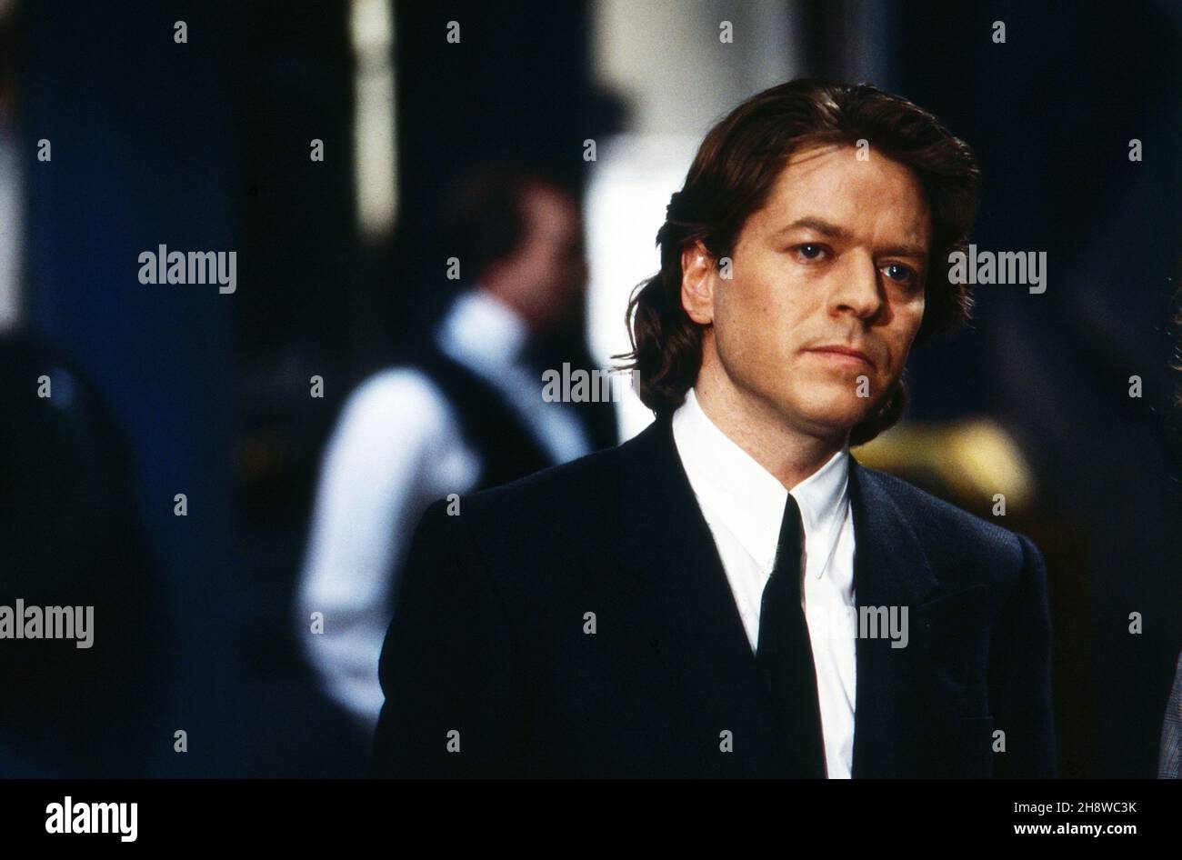 Robert Palmer, britischer Musiker und Sänger, Deutschland späte 1980er Jahre. Foto Stock