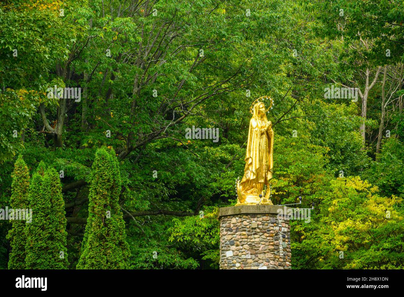 St. Anne's Shrine, Isle la Motte, Vermont, USA Foto Stock