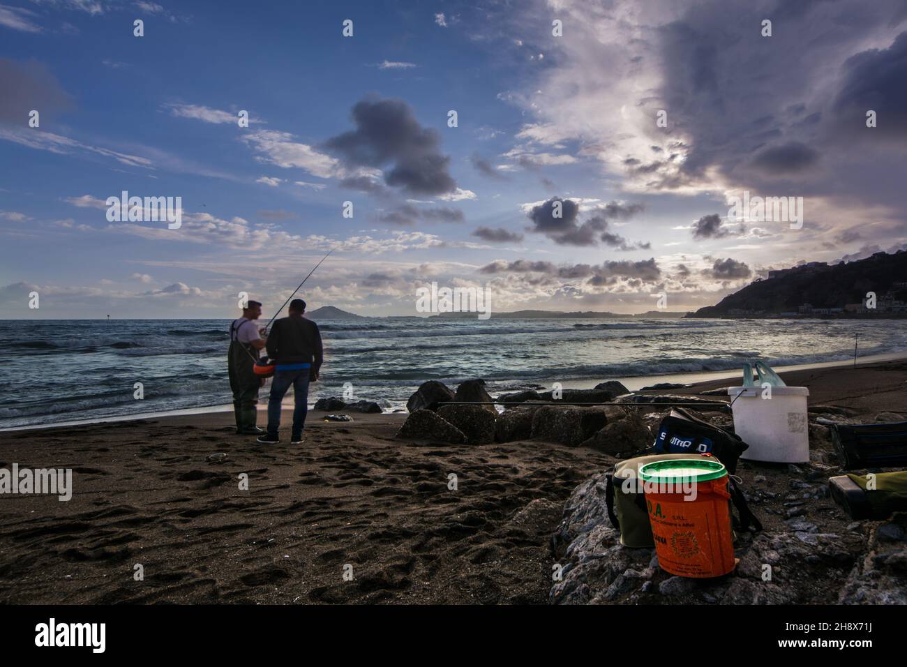 pescatore Foto Stock