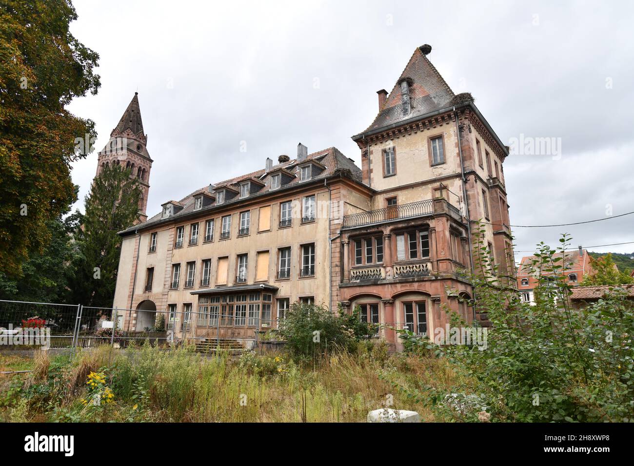 Munster nord-est della Francia. Foto Stock