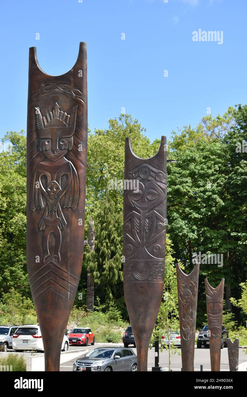 Il Burke Museum of Natural History and Culture all'Università di Washington, Seattle Foto Stock