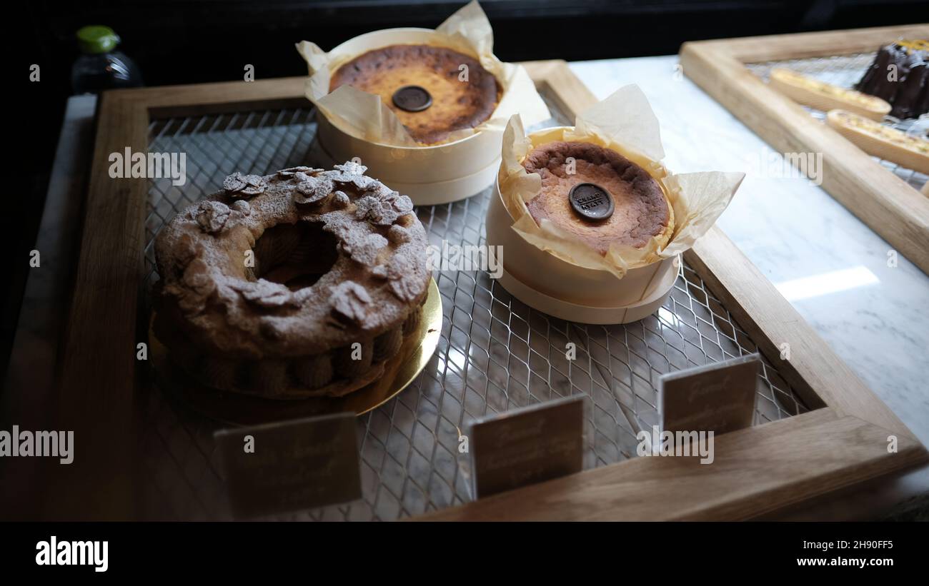 Bakery Cafe Grand Hyatt Erawan Bangkok lobby inferiore Foto Stock