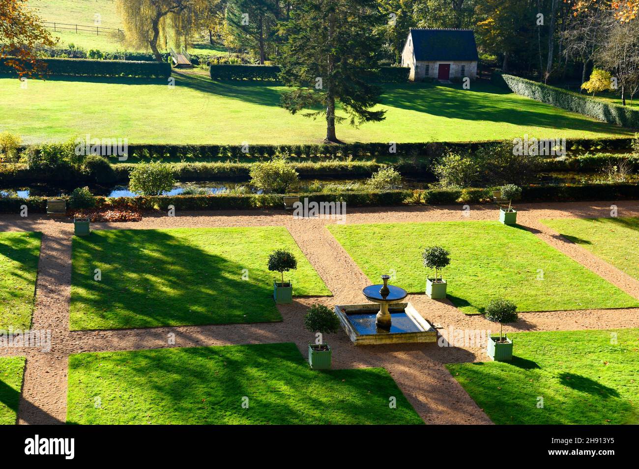 Dominio reale di Chateau-Gaillard a Amboise, Touraine, dipartimento di Indre-et-Loire, Valle della Loira, Francia. Foto Stock