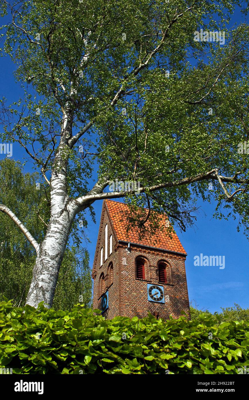 Chiesa a nord di Copenaghen in danimarca Foto Stock
