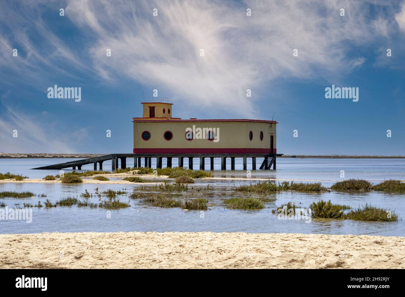 Stazione di Fuseta. Foto Stock