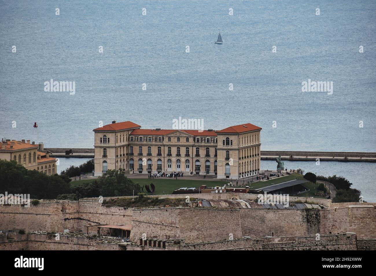 Palais du Pharo, Marsiglia, Francia meridionale Foto Stock