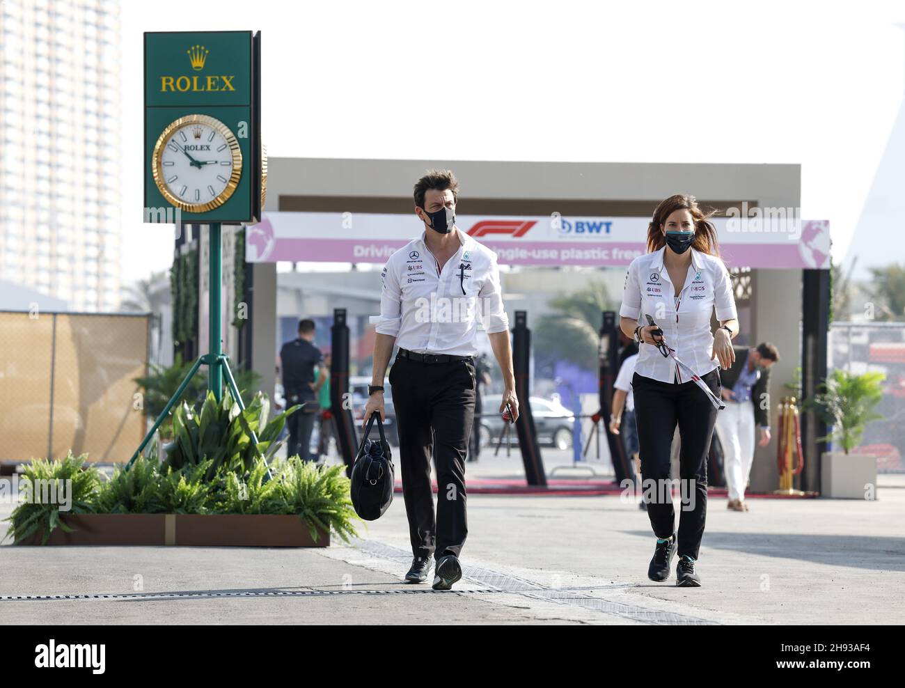 Jeddah, Arabia Saudita. 03 dicembre 2021. WOLFF Toto (aut), Team Principal & CEO Mercedes AMG F1 GP, ritratto durante la Formula 1 stc Saudi Arabian Grand Prix 2021, 21esimo round del Campionato Mondiale di Formula uno FIA 2021 dal 3 al 5 dicembre 2021 sul circuito di Jeddah Corniche, a Jeddah, Arabia Saudita - Foto: Crediti DPPI/DPPI/LiveMedia: Independent Photo Agency/Alamy Live News Foto Stock