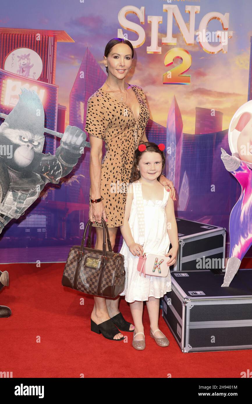 4 dicembre 2021: KYLY CLARKE partecipa al 'ing 2' Sydney Premiere al Hoyts Entertainment Quarter il 04 dicembre 2021 a Sydney, NSW Australia (Credit Image: © Christopher Khoury/Australian Press Agency via ZUMA Wire) Foto Stock