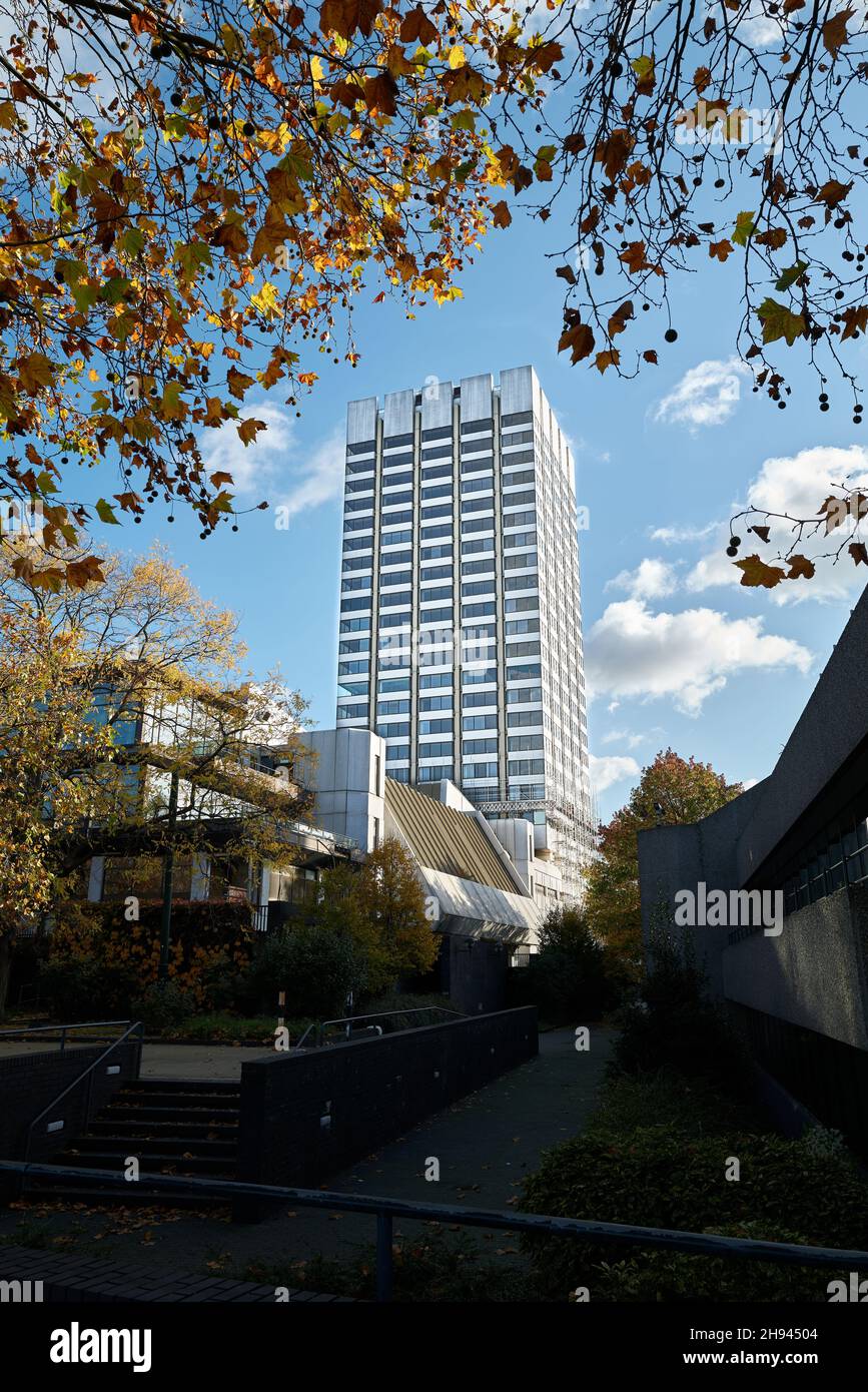 London Studios (noti come South Bank Studios, London Television Centre, Kent House, LWT Tower, ITV Tower), Un ex complesso di studio ITV sulla riva sud. Foto Stock