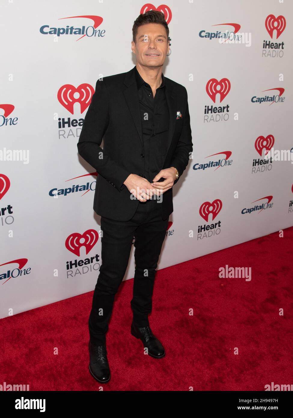 04 Dicembre 2021 - Los Angeles, California - Ryan Seacrest. IHeartRadio 102.7 KIIS FM Jingle Ball. (Credit Image: © Billy Bennight/AdMedia via ZUMA Press Wire) Foto Stock