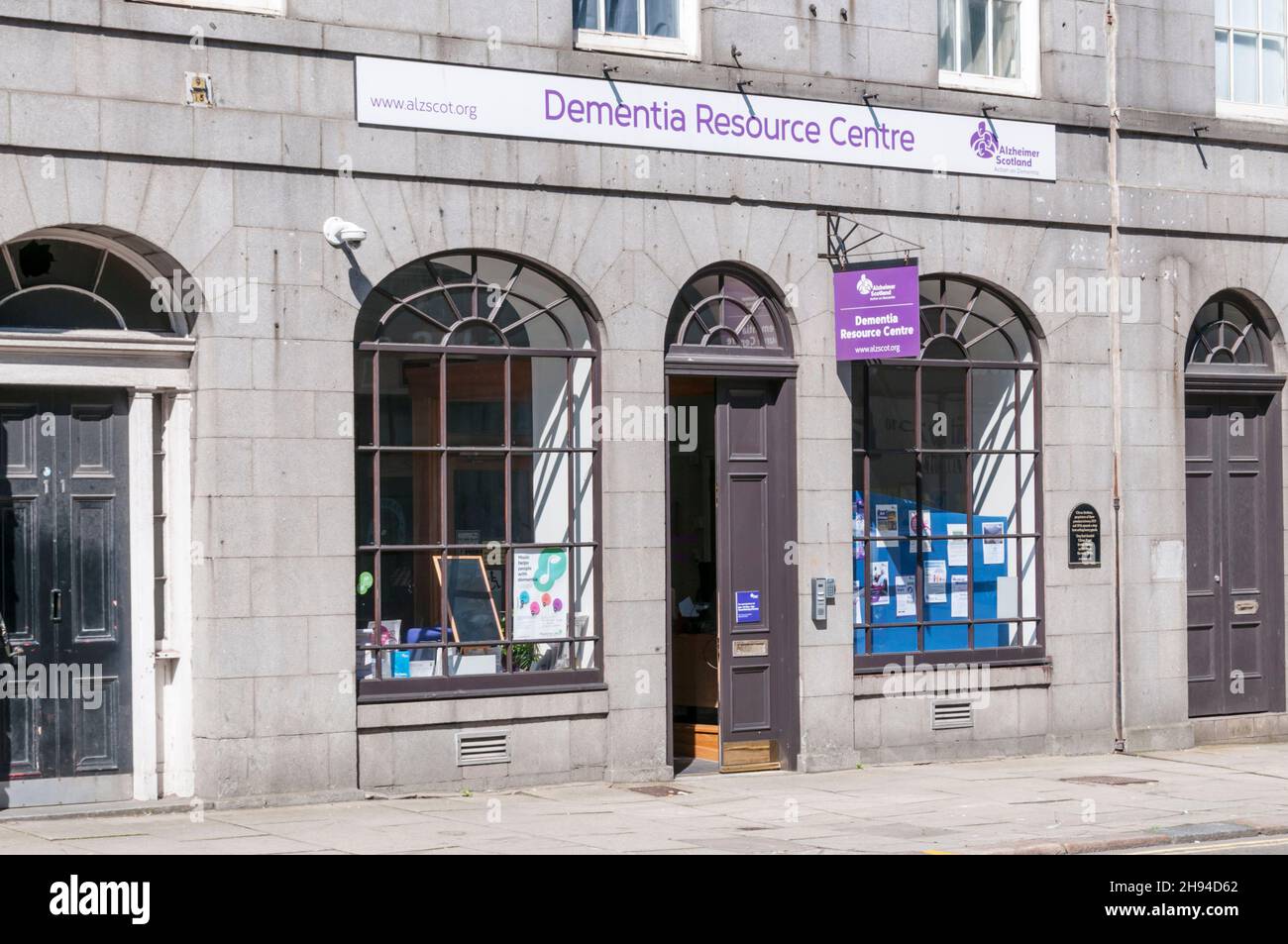 La sede del Dementia Resource Center di Aberdeen. Foto Stock
