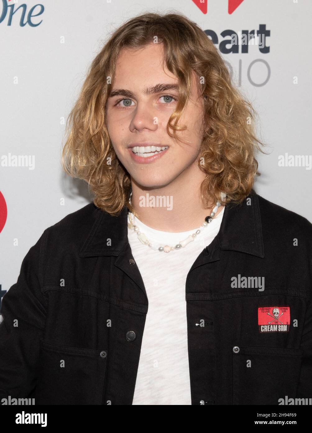 3 dicembre 2021, Los Angeles, California, USA: The Kid LAROI partecipa a iHeartRadio 102.7 KIIS FM Jingle Ball. (Credit Image: © Billy Bennight/ZUMA Press Wire) Foto Stock