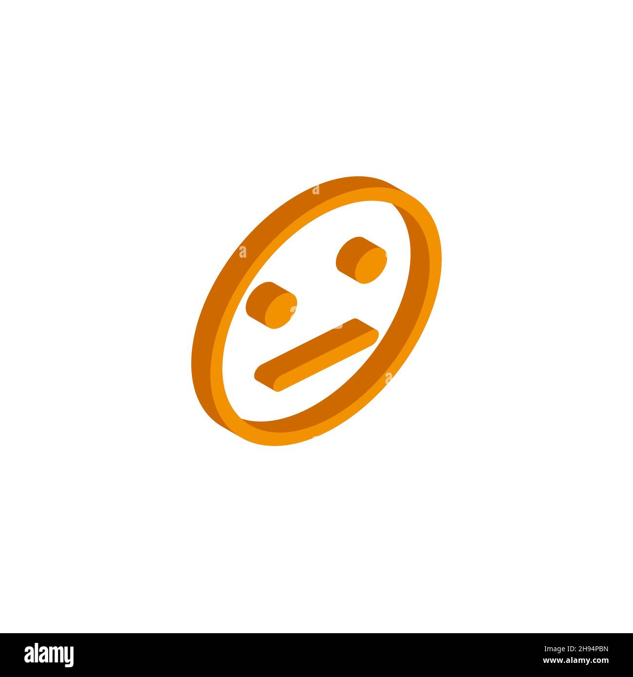 Social media 3D emoji adesivo con espressione diversa amore ridere bacio pianto sorriso EPS Illustrazione Vettoriale