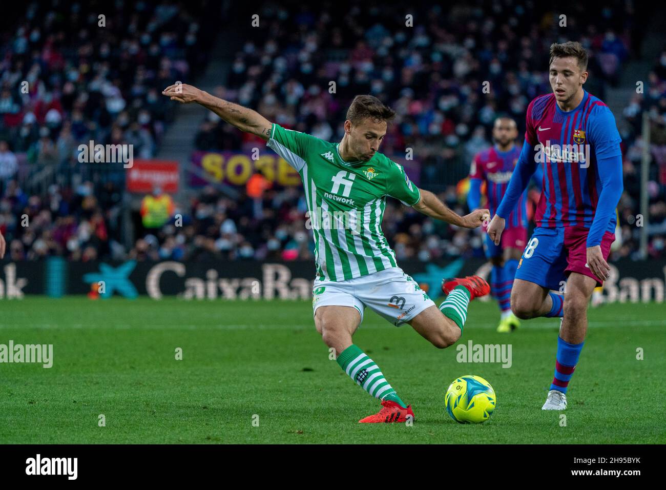 Barcellona, Spagna, 4 dicembre 2021. Spagnolo la Liga: FC Barcellona / Real Betis. Credit: Joan Gosa/Alamy Live News Foto Stock