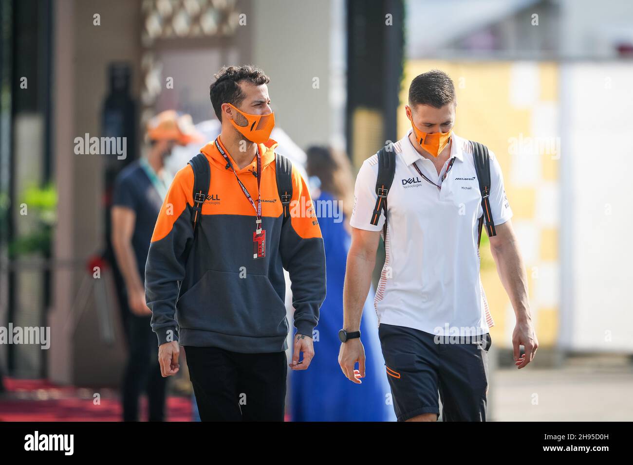 RICCIARDO Daniel (aus), McLaren MCL35M, ritratto durante la Formula 1 stc Saudi Arabian Grand Prix 2021, 21° round del FIA Formula uno World Championship 2021 dal 3 al 5 dicembre 2021 sul circuito di Jeddah Corniche, a Jeddah, Arabia Saudita - Foto: Antonin Vincent/DPPI/LiveMedia Foto Stock